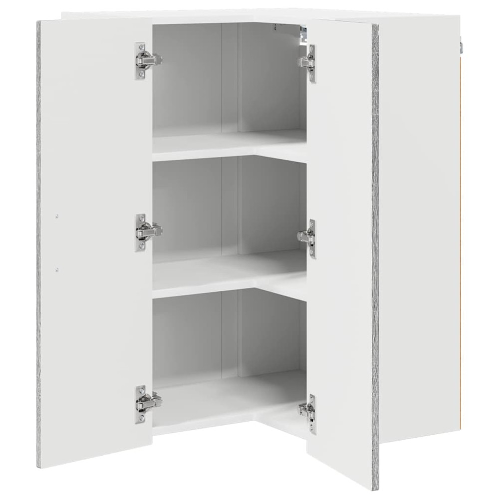 Produktbild för Diskmaskin panel Kalmar Grå Sonoma 57 x 57 x 80 cm