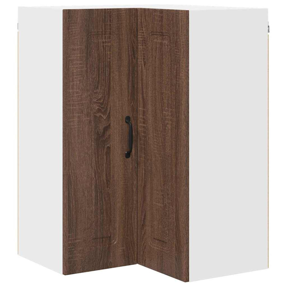 Produktbild för Diskmaskin panel Kalmar Brun Ek 57 x 57 x 80 cm Konstruerat trä