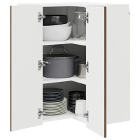 Produktbild för Diskmaskin panel Kalmar Brun Ek 57 x 57 x 80 cm Konstruerat trä