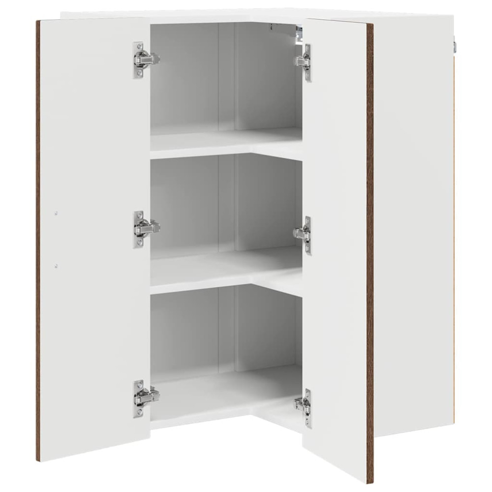 Produktbild för Diskmaskin panel Kalmar Brun Ek 57 x 57 x 80 cm Konstruerat trä