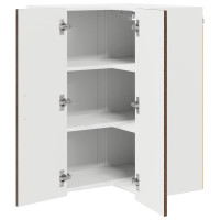 Produktbild för Diskmaskin panel Kalmar Brun Ek 57 x 57 x 80 cm Konstruerat trä