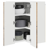 Produktbild för Diskmaskin panel Kalmar Gammalt trä 57 x 57 x 80 cm