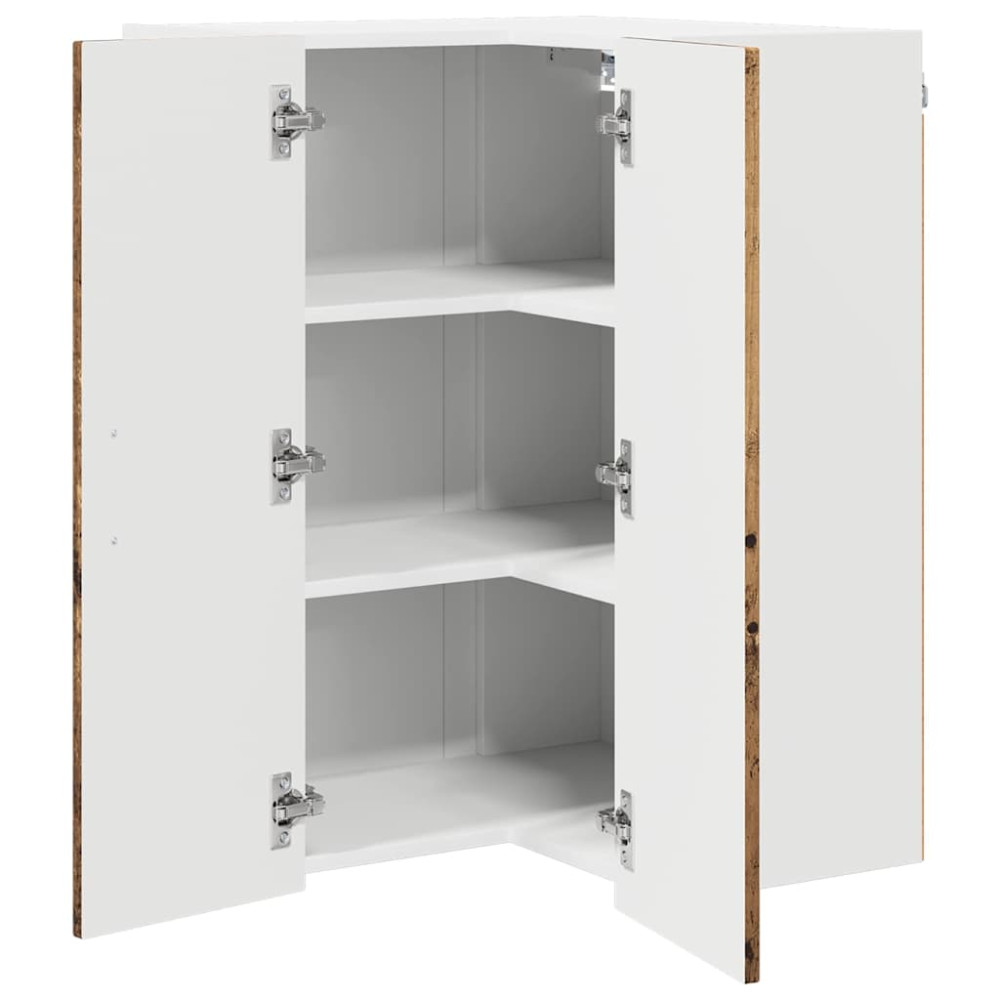 Produktbild för Diskmaskin panel Kalmar Gammalt trä 57 x 57 x 80 cm