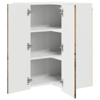 Produktbild för Diskmaskin panel Kalmar Gammalt trä 57 x 57 x 80 cm