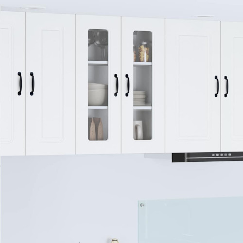 vidaXL Diskmaskin panel Kalmar Vit 60 x 31 x 80 cm Konstruerat trä