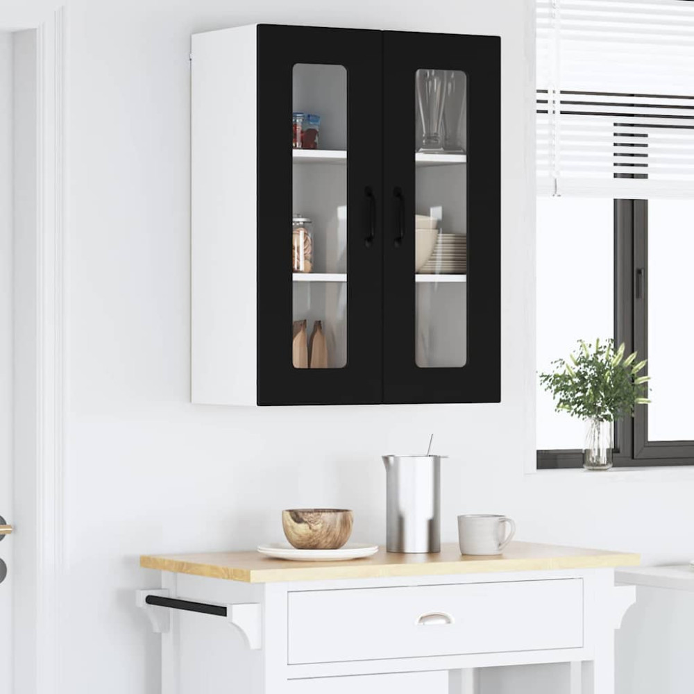 Produktbild för Diskmaskin panel Kalmar Svart 60 x 31 x 80 cm Konstruerat trä