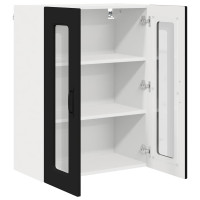 Produktbild för Diskmaskin panel Kalmar Svart 60 x 31 x 80 cm Konstruerat trä