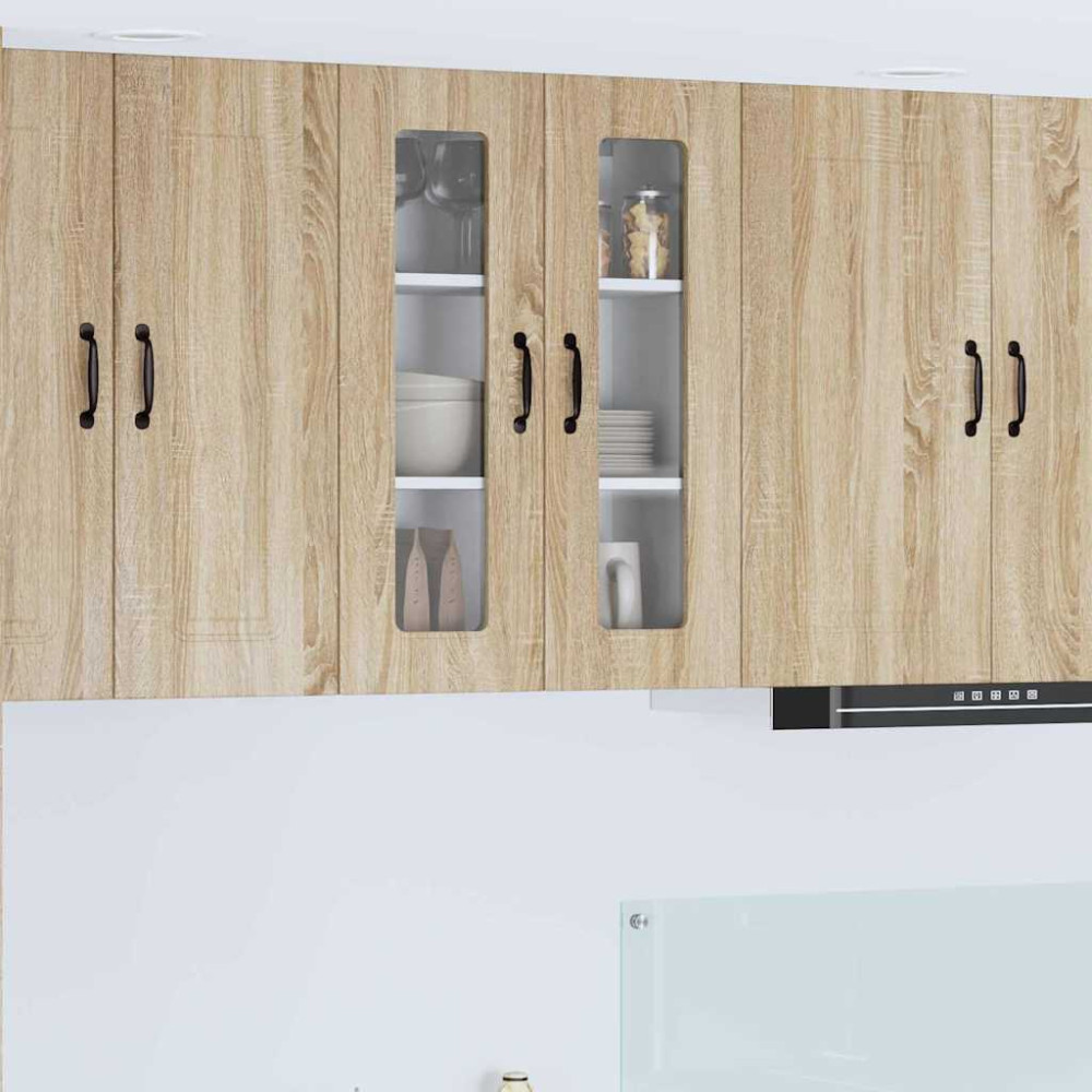 Produktbild för Diskmaskin panel Kalmar Sonoma-ek 60 x 31 x 80 cm