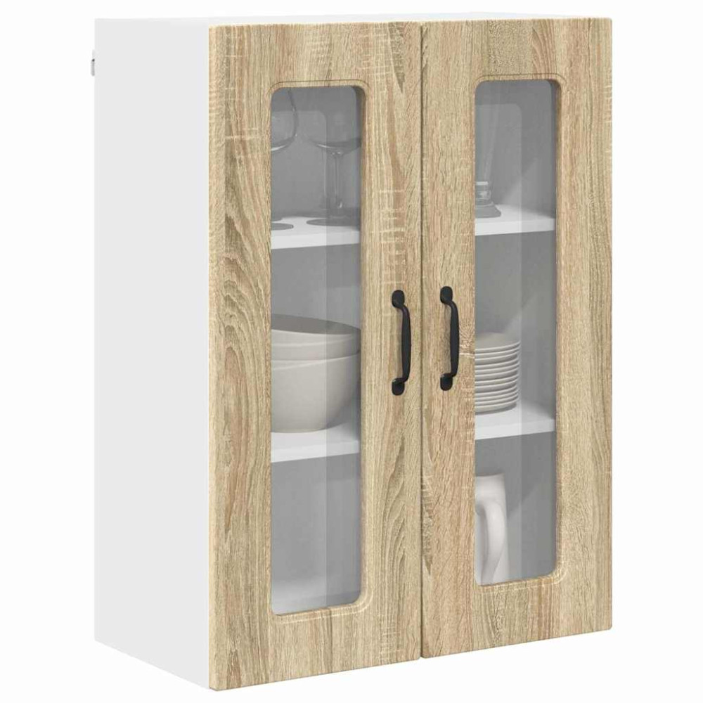 Produktbild för Diskmaskin panel Kalmar Sonoma-ek 60 x 31 x 80 cm