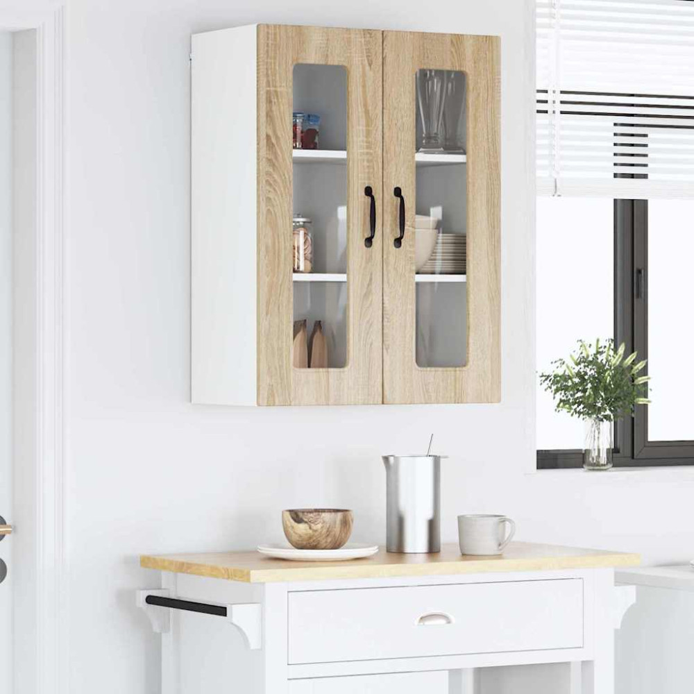 Produktbild för Diskmaskin panel Kalmar Sonoma-ek 60 x 31 x 80 cm
