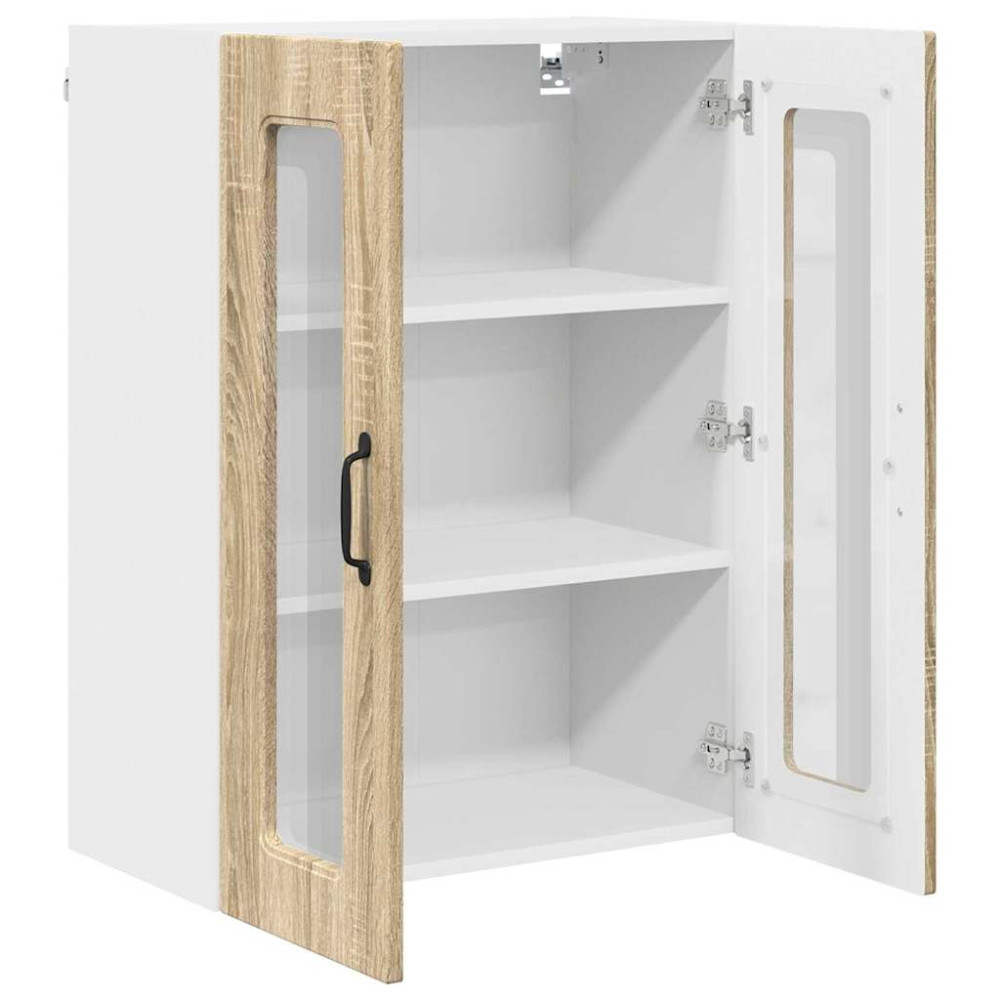 Produktbild för Diskmaskin panel Kalmar Sonoma-ek 60 x 31 x 80 cm