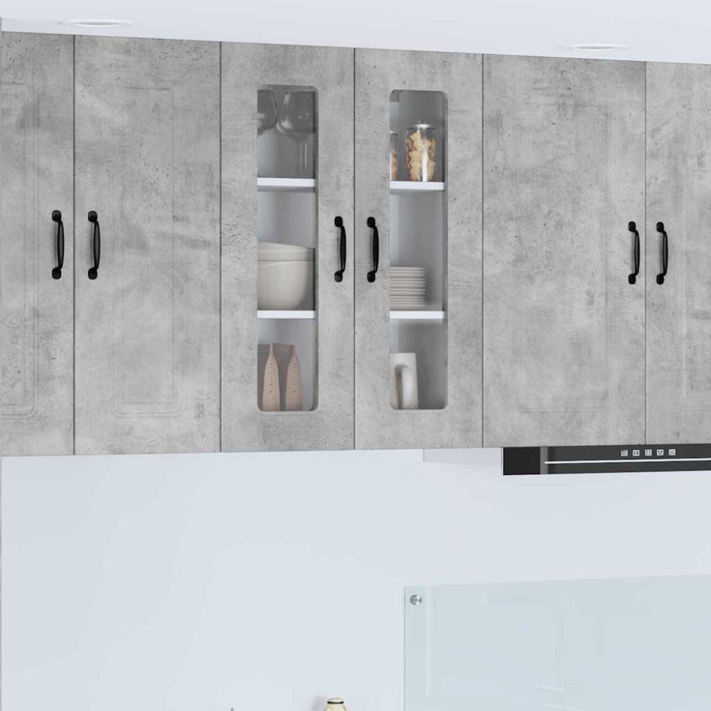 Produktbild för Diskmaskin panel Kalmar Betonggrå 60 x 31 x 80 cm