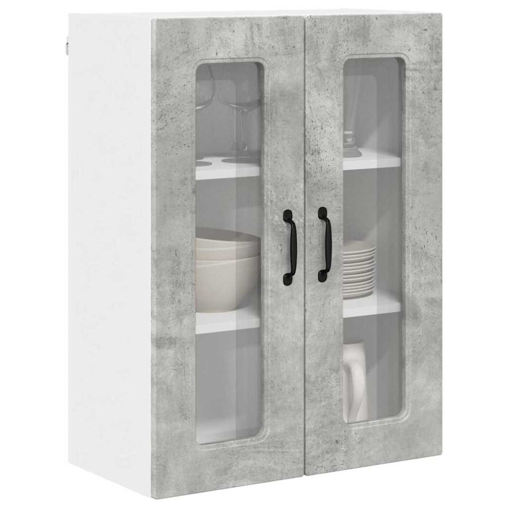 Produktbild för Diskmaskin panel Kalmar Betonggrå 60 x 31 x 80 cm
