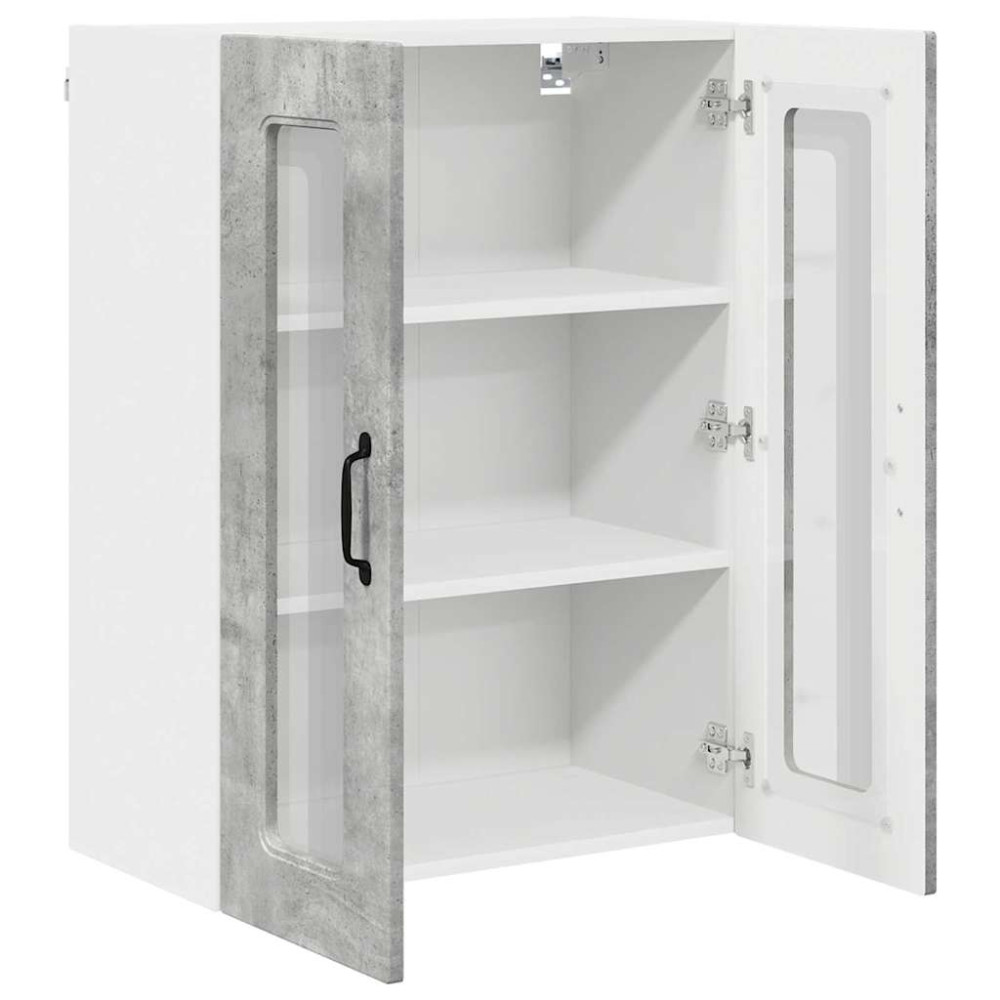Produktbild för Diskmaskin panel Kalmar Betonggrå 60 x 31 x 80 cm