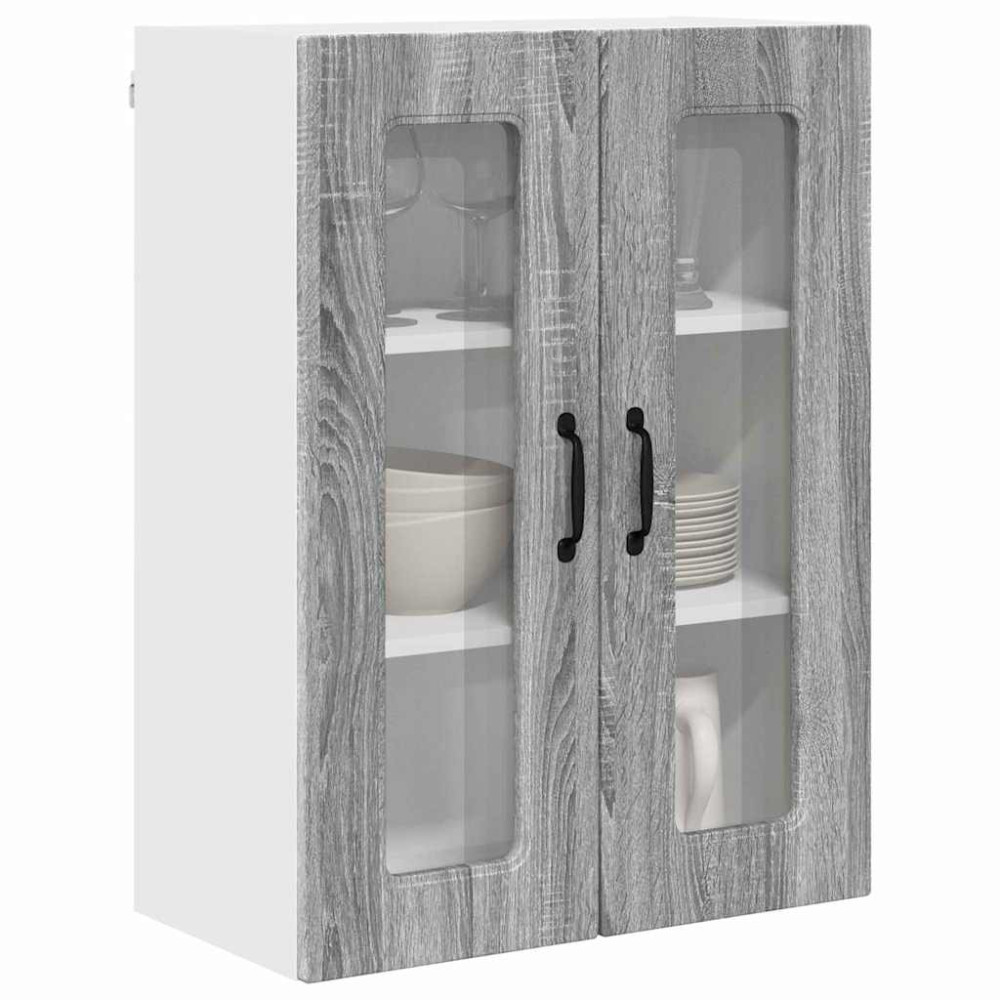 Produktbild för Diskmaskin panel Kalmar Grå Sonoma 60 x 31 x 80 cm