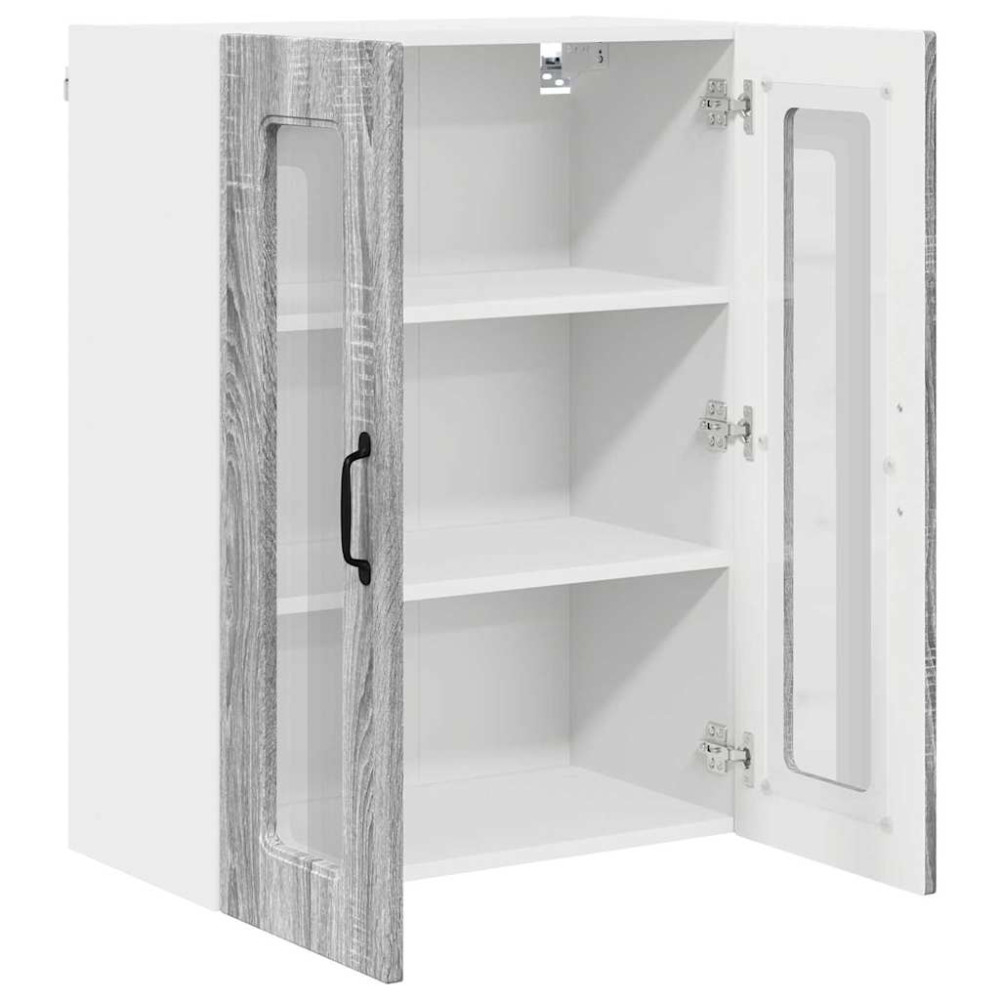 Produktbild för Diskmaskin panel Kalmar Grå Sonoma 60 x 31 x 80 cm