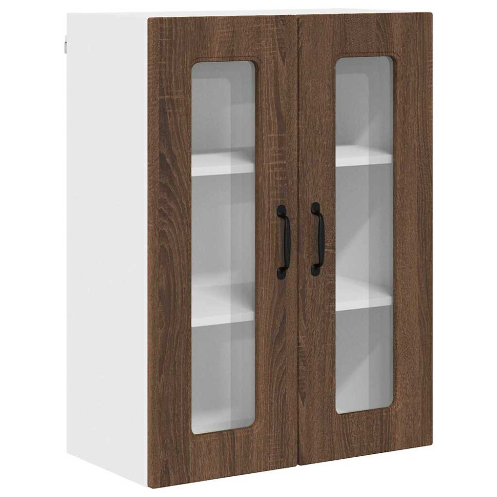 Produktbild för Diskmaskin panel Kalmar Brun Ek 60 x 31 x 80 cm Konstruerat trä