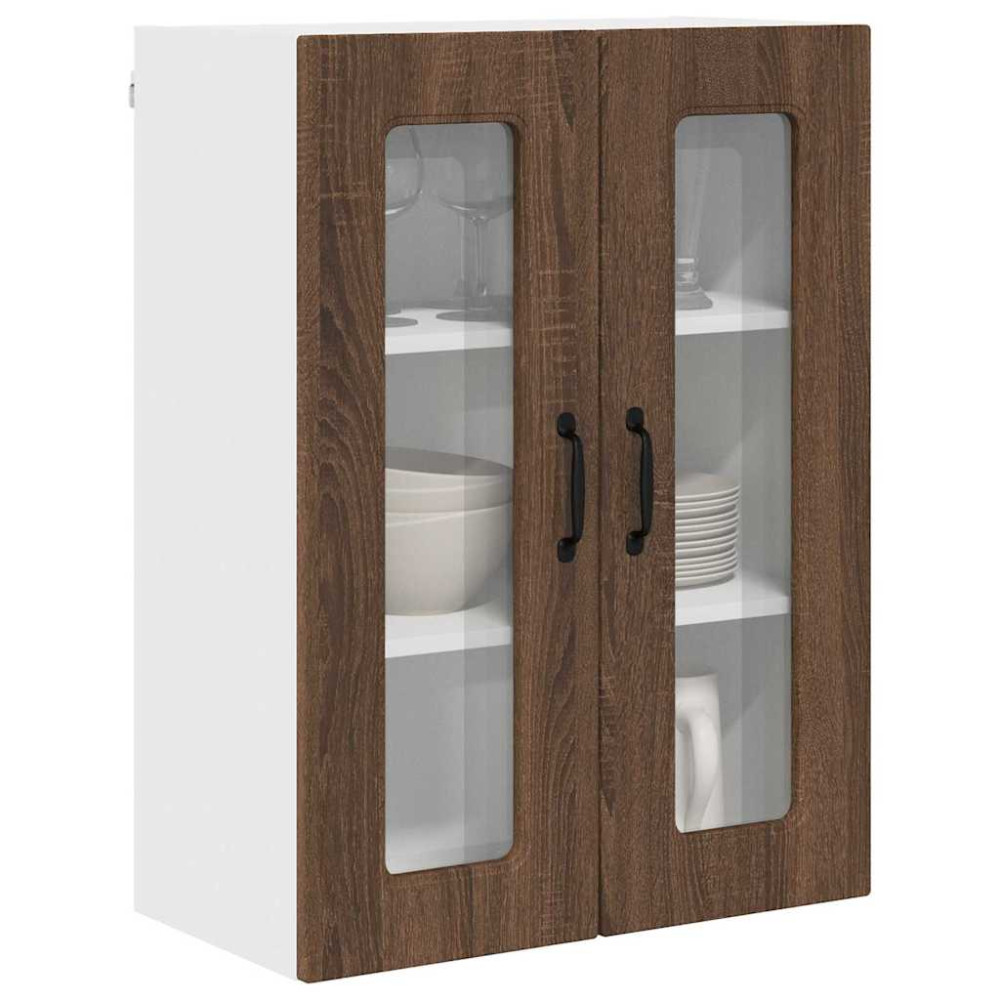 Produktbild för Diskmaskin panel Kalmar Brun Ek 60 x 31 x 80 cm Konstruerat trä
