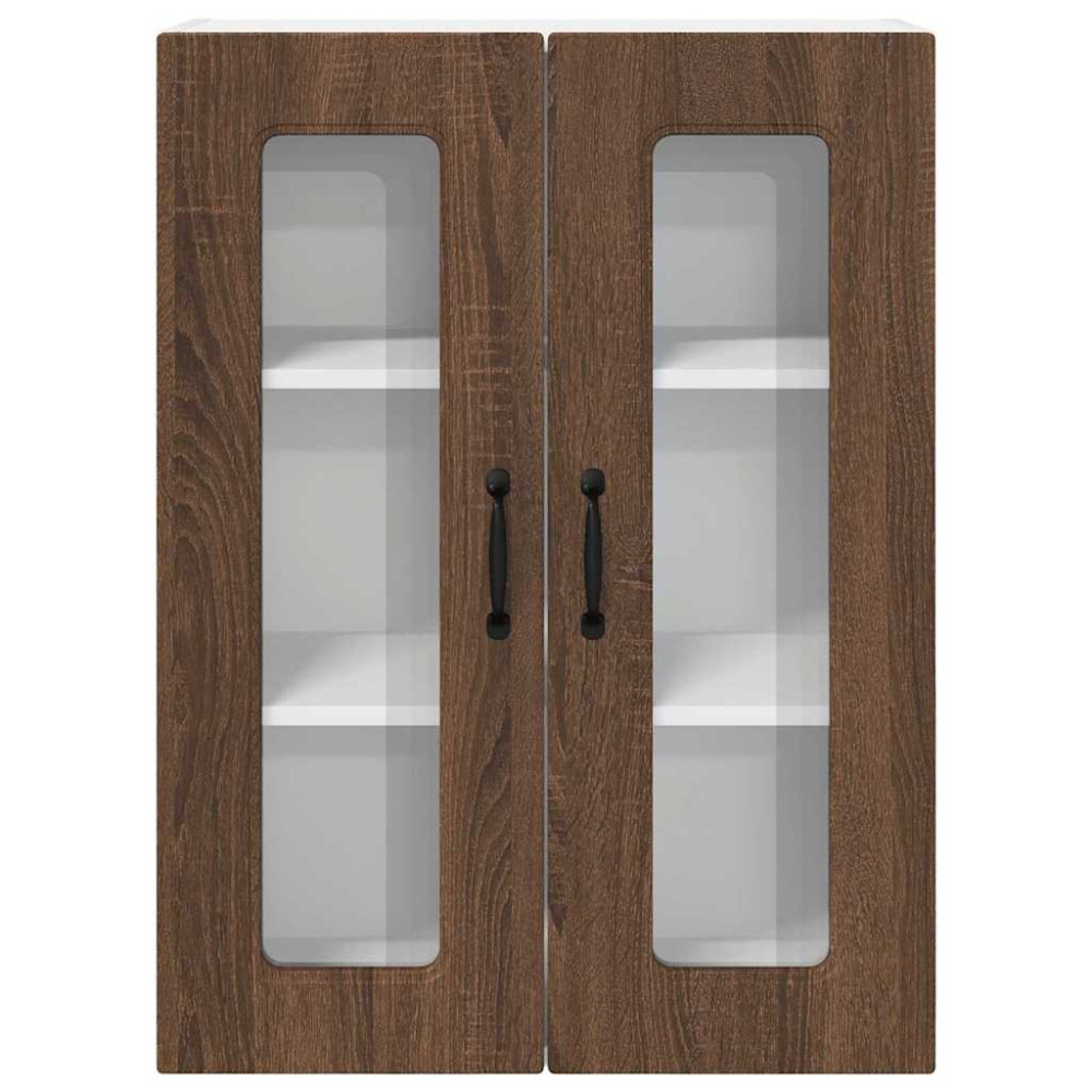 Produktbild för Diskmaskin panel Kalmar Brun Ek 60 x 31 x 80 cm Konstruerat trä