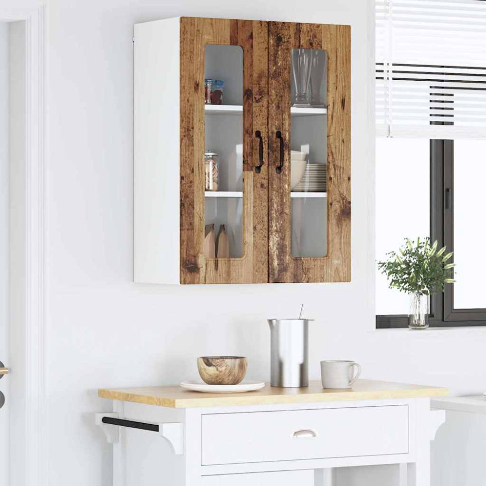 Produktbild för Diskmaskin panel Kalmar Gammalt trä 60 x 31 x 80 cm