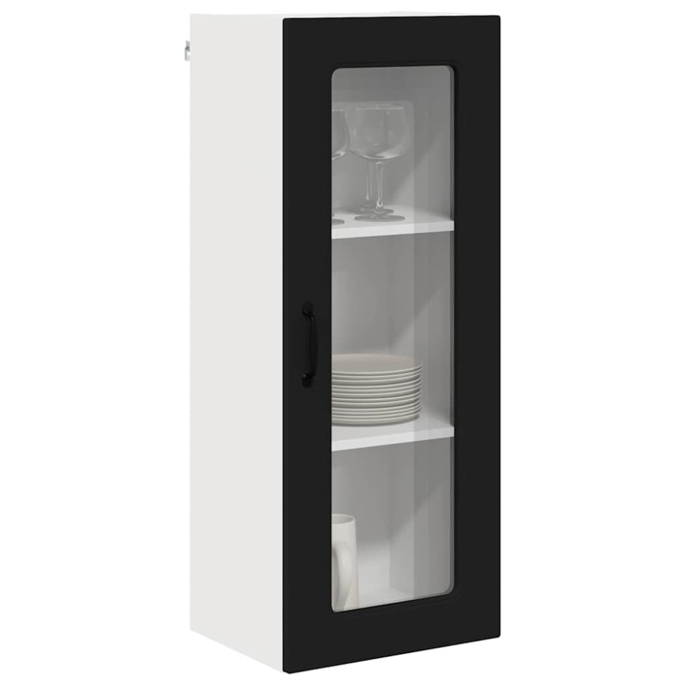 Produktbild för Diskmaskin panel Kalmar Svart 40 x 31 x 100 cm Konstruerat trä