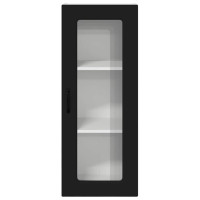 Produktbild för Diskmaskin panel Kalmar Svart 40 x 31 x 100 cm Konstruerat trä
