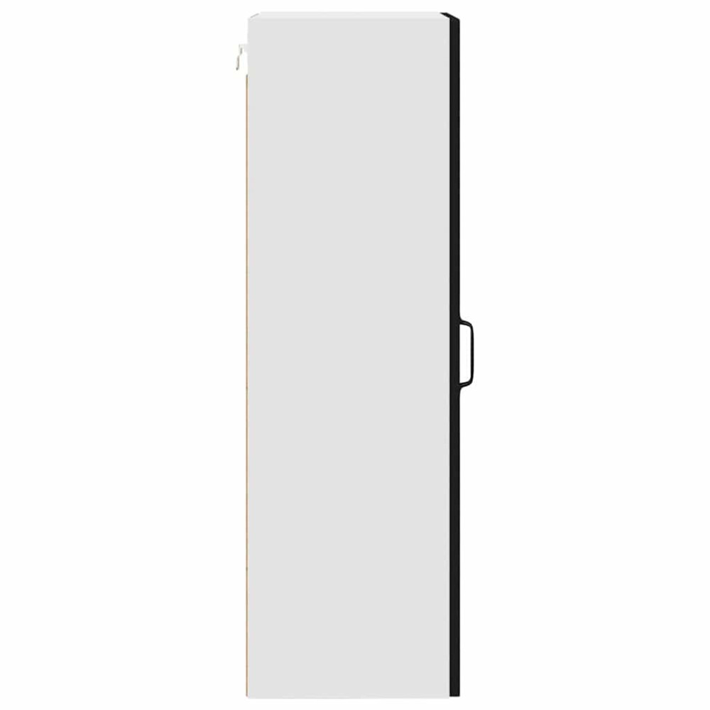 Produktbild för Diskmaskin panel Kalmar Svart 40 x 31 x 100 cm Konstruerat trä