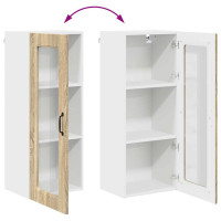 Produktbild för Diskmaskin panel Kalmar Sonoma-ek 40 x 31 x 100 cm