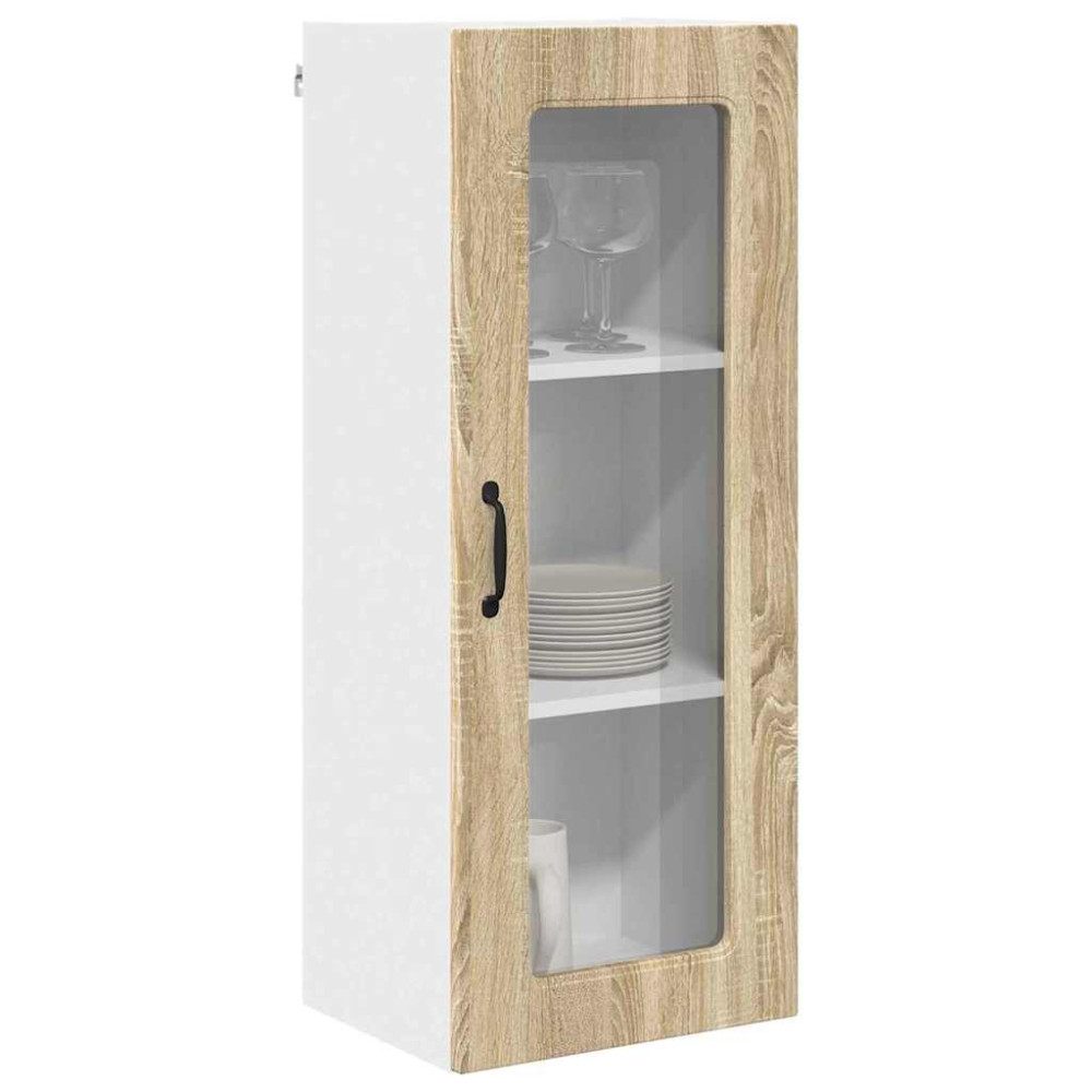 Produktbild för Diskmaskin panel Kalmar Sonoma-ek 40 x 31 x 100 cm