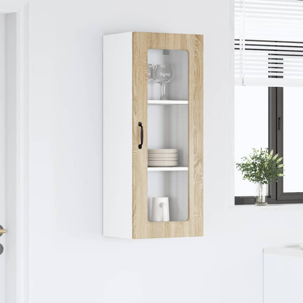 Produktbild för Diskmaskin panel Kalmar Sonoma-ek 40 x 31 x 100 cm