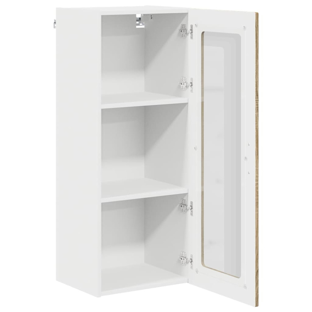 Produktbild för Diskmaskin panel Kalmar Sonoma-ek 40 x 31 x 100 cm