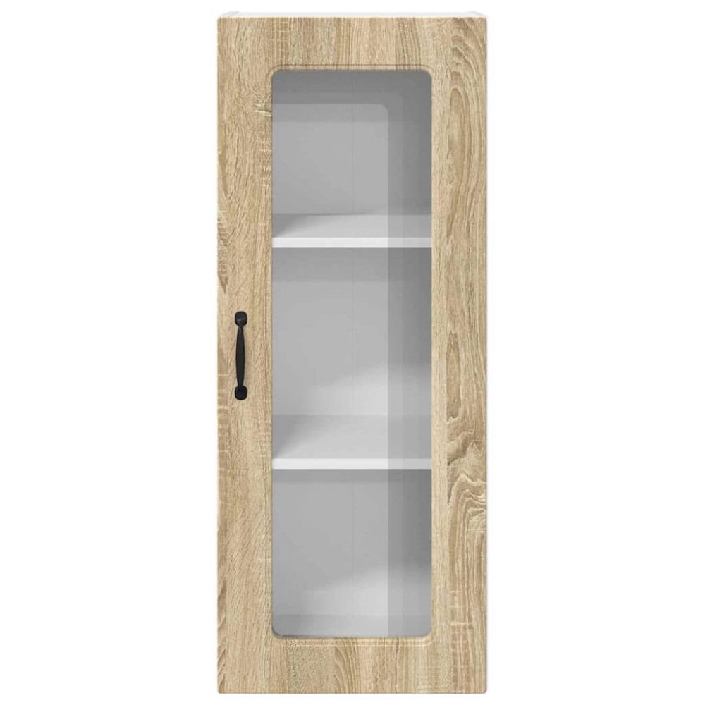 Produktbild för Diskmaskin panel Kalmar Sonoma-ek 40 x 31 x 100 cm
