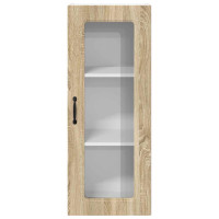 Produktbild för Diskmaskin panel Kalmar Sonoma-ek 40 x 31 x 100 cm