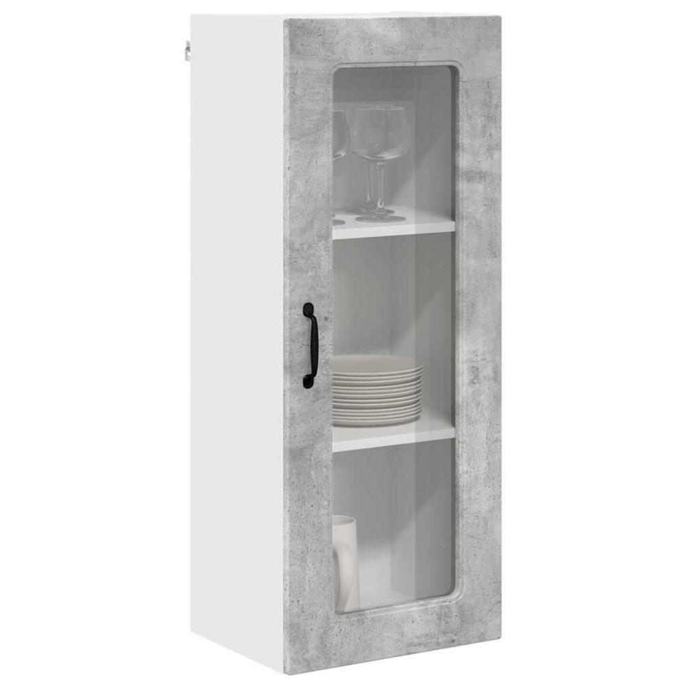 Produktbild för Diskmaskin panel Kalmar Betonggrå 40 x 31 x 100 cm