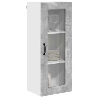 Produktbild för Diskmaskin panel Kalmar Betonggrå 40 x 31 x 100 cm