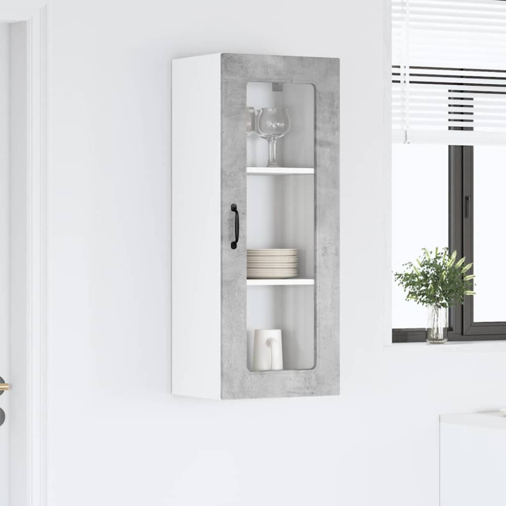 Produktbild för Diskmaskin panel Kalmar Betonggrå 40 x 31 x 100 cm