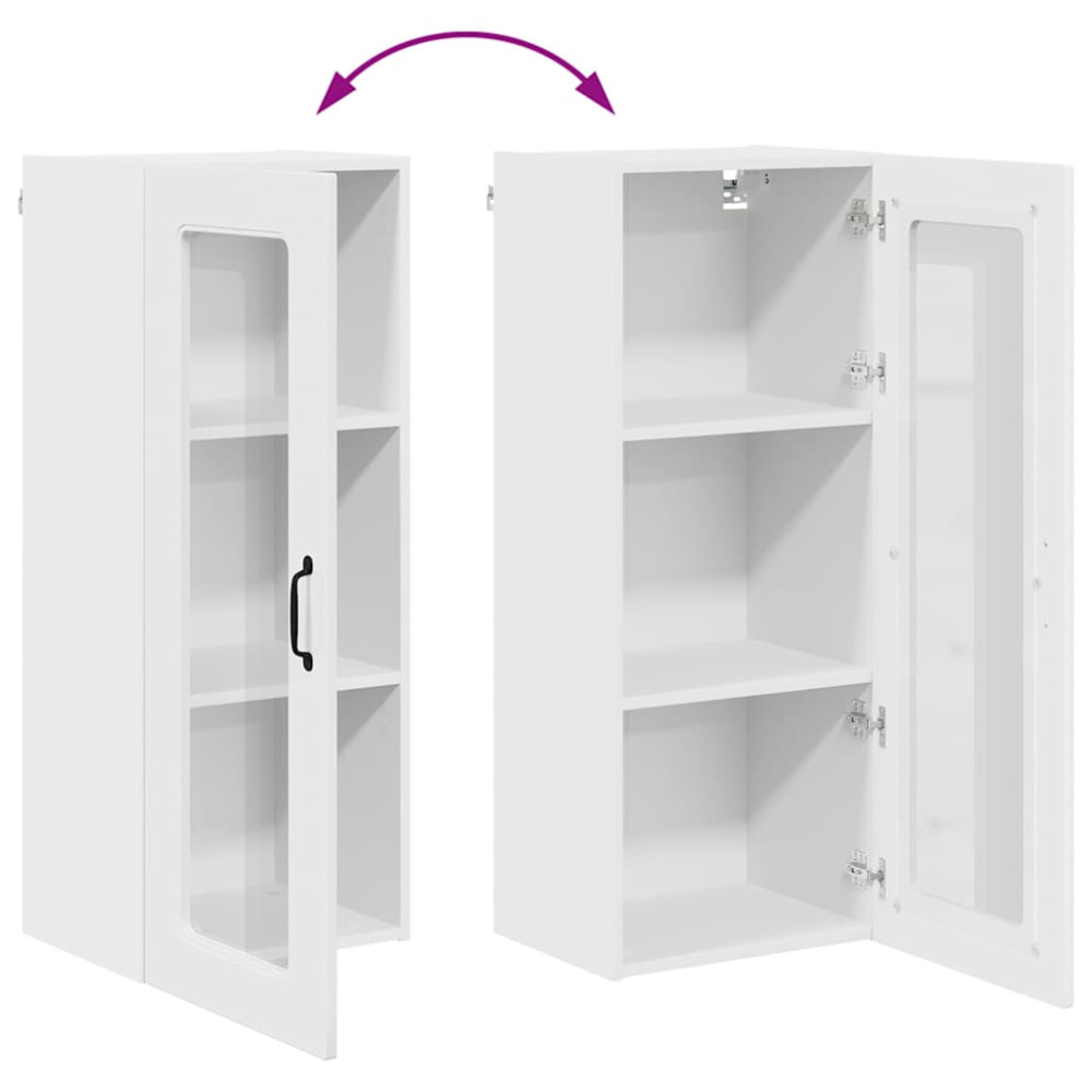 Produktbild för Diskmaskin panel Kalmar Högblanka vita 40 x 31 x 100 cm