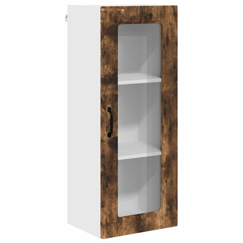Produktbild för Diskmaskin panel Kalmar Rökt ek 40 x 31 x 100 cm