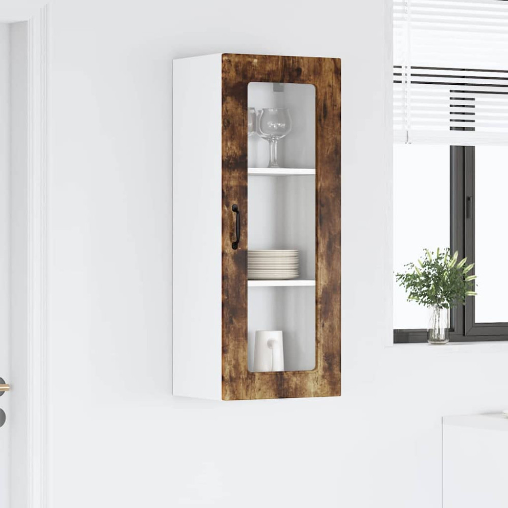 Produktbild för Diskmaskin panel Kalmar Rökt ek 40 x 31 x 100 cm