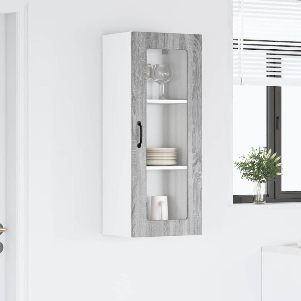 Produktbild för Diskmaskin panel Kalmar Grå Sonoma 40 x 31 x 100 cm