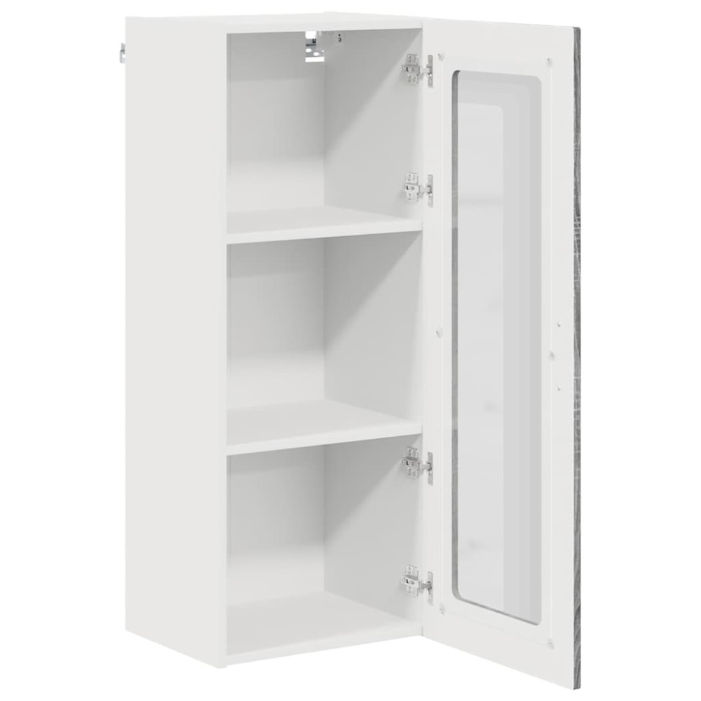 Produktbild för Diskmaskin panel Kalmar Grå Sonoma 40 x 31 x 100 cm