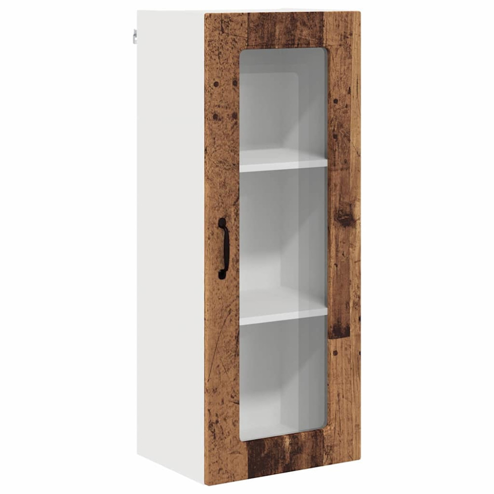 Produktbild för Diskmaskin panel Kalmar Gammalt trä 40 x 31 x 100 cm