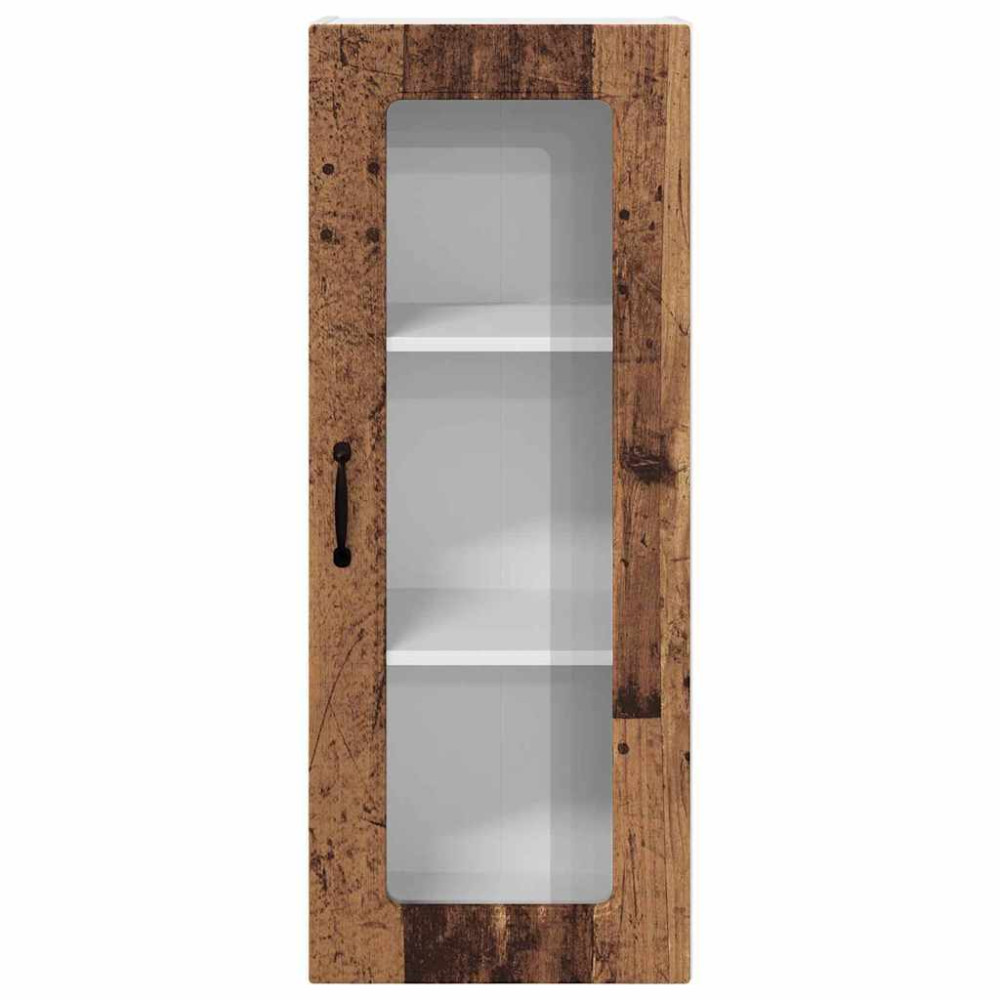 Produktbild för Diskmaskin panel Kalmar Gammalt trä 40 x 31 x 100 cm