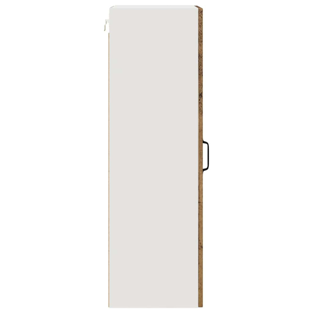 Produktbild för Diskmaskin panel Kalmar Gammalt trä 40 x 31 x 100 cm