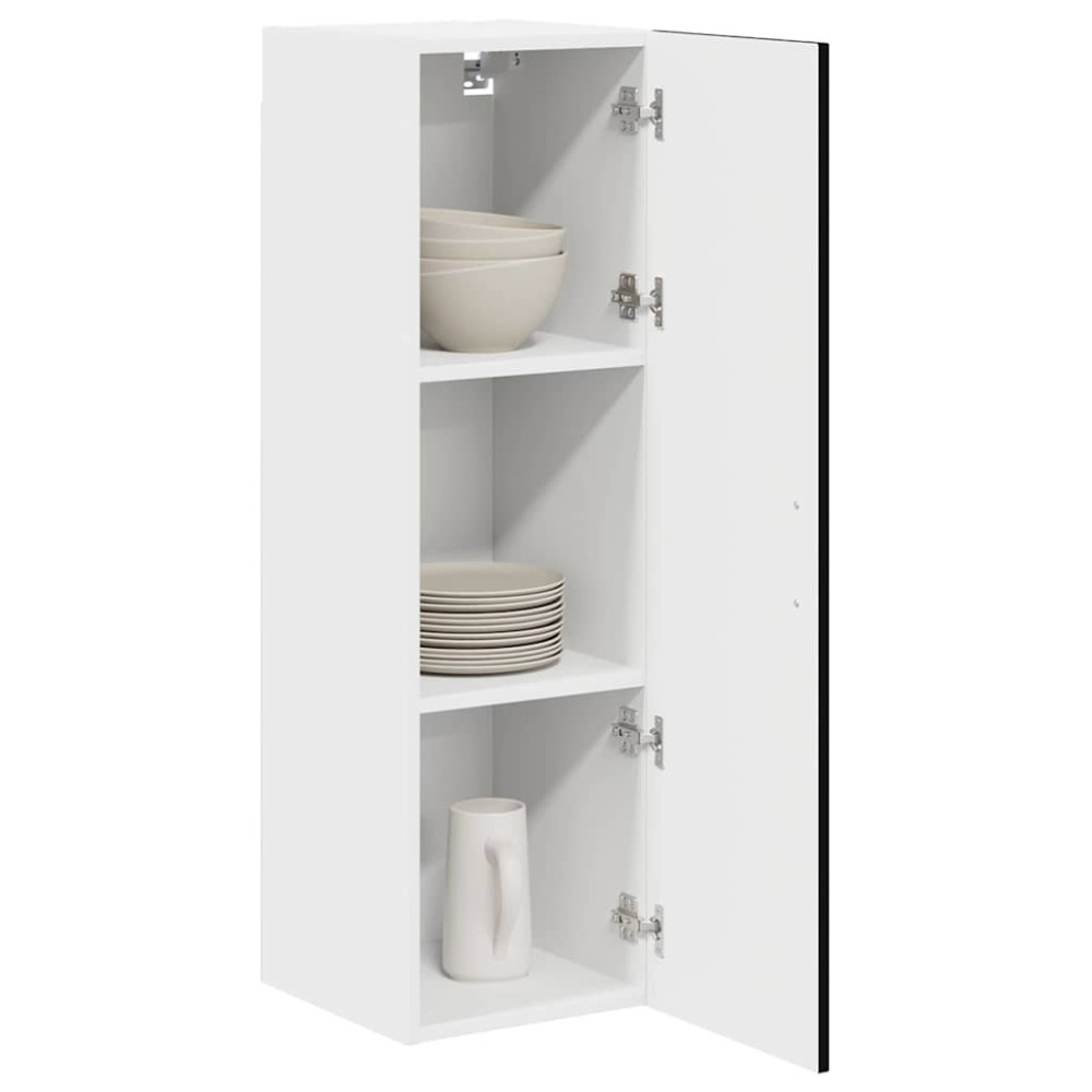 Produktbild för Diskmaskin panel Kalmar Svart 30 x 31 x 100 cm Konstruerat trä