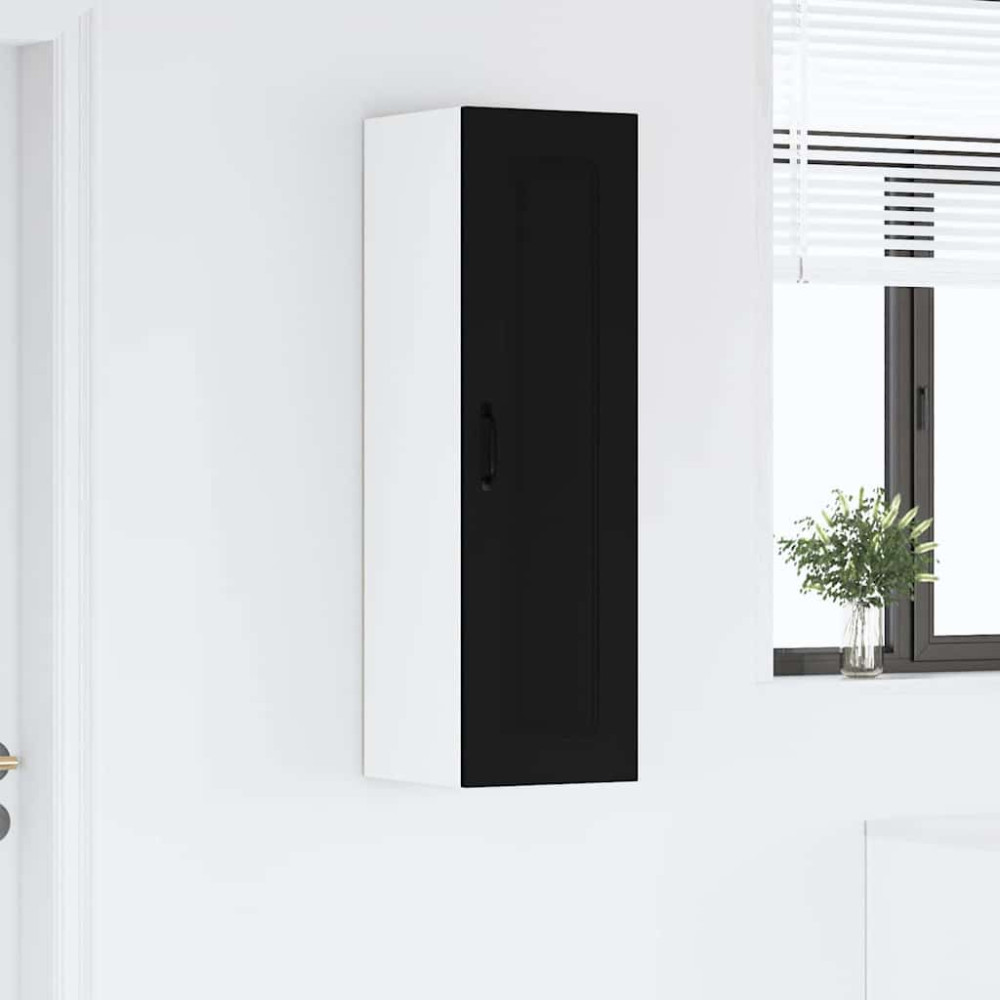 Produktbild för Diskmaskin panel Kalmar Svart 30 x 31 x 100 cm Konstruerat trä