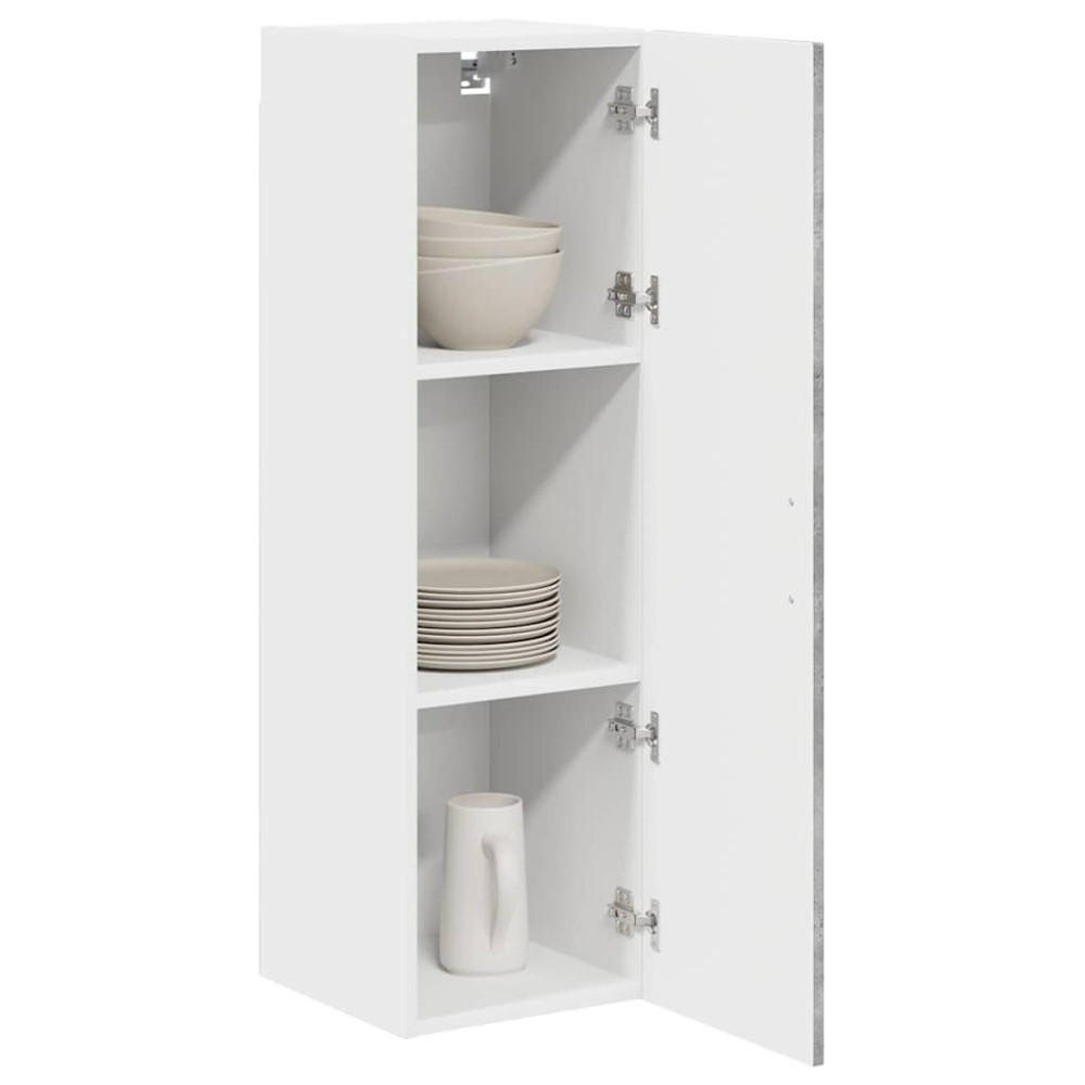 Produktbild för Diskmaskin panel Kalmar Betonggrå 30 x 31 x 100 cm