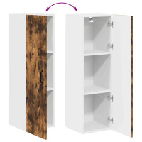 Produktbild för Diskmaskin panel Kalmar Rökt ek 30 x 31 x 100 cm