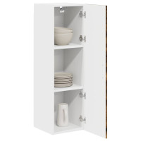 Produktbild för Diskmaskin panel Kalmar Rökt ek 30 x 31 x 100 cm