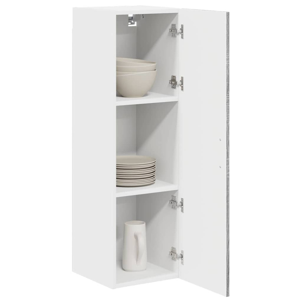 Produktbild för Diskmaskin panel Kalmar Grå Sonoma 30 x 31 x 100 cm